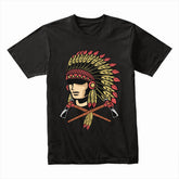 Heritage Valor – Tribal Warrior Crest Tee