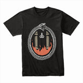Ouroboros Flame Tee – Eternity Through Destruction