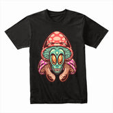 “Galactic Shroom Overlord” Psychedelic Alien Tee