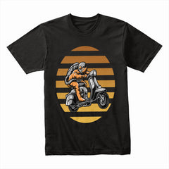 Solar Cruise: Astronaut on a Vespa Tee