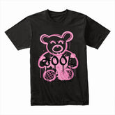 Cool Drip Bear – Pink Graffiti Queen Tee