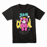 Crown of Cool – Pink Rebel Bear Tee