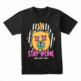 Crowned Chill – Stay #Cool Bear Tee