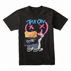 Smile Mode: Street Bear Graffiti Tee
