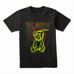 Neon Conqueror: World-Is-Mine Bear Tee