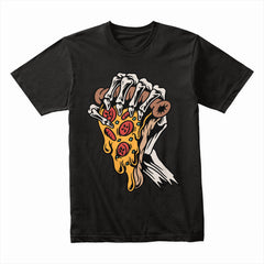 Skeleton Pizza Shirt