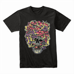 Mushroom Skull Head Shirt