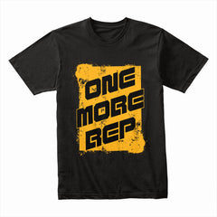 One More Rep – Motivational Gym T-Shirt | Push Beyond Limits Workout Tee