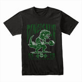 "T-Rex Gym Workout T-Shirt – Dinosaur Fitness Motivational Tee"