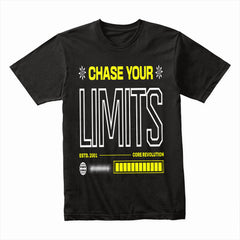 "Chase Your Limits" Motivational Workout T-Shirt – Push Beyond Boundaries