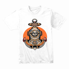 Abyssal Skull Diver – Nautical Depths Tee