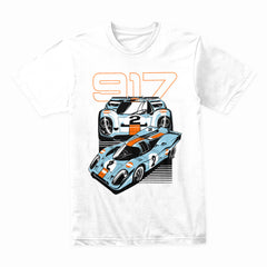 917 Racing Legends | Classic Le Mans Race Car Tribute T-Shirt
