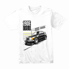 190E EVO II Street Legend — Classic German Performance T-Shirt
