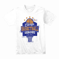 Windy City Hoops: Chicago Basketball League Tee