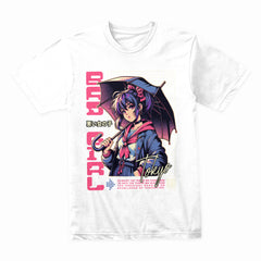 Tokyo Bad Girl: Neon Rebel Aesthetic Tee