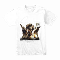 Smoky Angel: Rebel Cherub Streetwear Tee