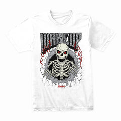 Hellfire Awakening: Skeleton Wake Up Tee
