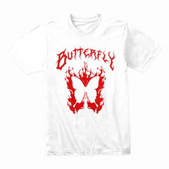Flaming Metamorphosis: Butterfly of Change Tee