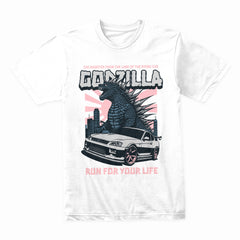 Kaiju Racer: Godzilla Skyline Fury Tee