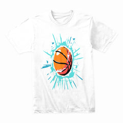 Slam Burst Basketball Tee
