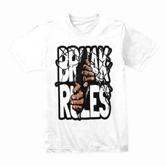 Shatter Limits: Break Rules Rebel Tee