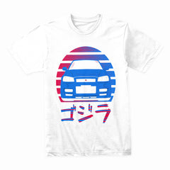 R34 Neo Godzilla: Vaporwave Skyline Edition