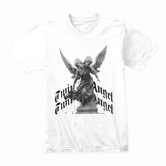 Twin Angel: Harmony in Shadow Tee