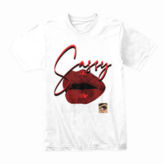 Sassy Lips: Bold Expression Tee