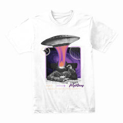 Mindbeam Encounter: UFO Abduction Aesthetic Tee
