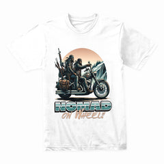 Nomad on Wheels T-Shirt – Journey Through the Unknown