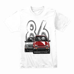 Twin Legends: AE86 Duo Frontline Tee
