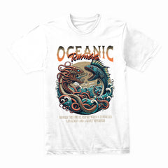 Oceanic Guardians: Leviathan vs. Viperfish Clash Tee
