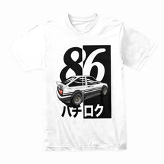 AE86 Hachiroku JDM Legend Split Design T-Shirt