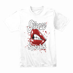 Silence Speaks: Bold Lip Statement Tee