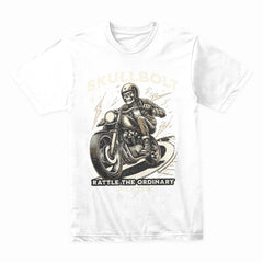 Skullbolt Biker T-Shirt – Rattle the Ordinary, Ride the Thunder