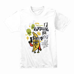 "I'd Rather Be Sleeping" Grumpy Banana Tee