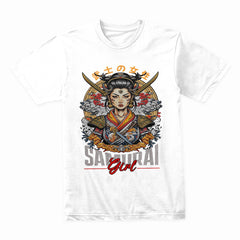 Bushido Beauty: Samurai Girl Warrior Tee