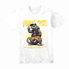 Urban Chameleon: Peace Out Lizard Tee