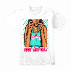 Rolling Vibes: Neon Chill Streetwear Tee