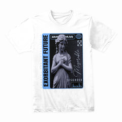Digital Despair: “Exorbitant Future” Gothic Glitch Tee