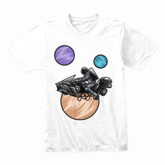 Stellar Outrider: Cosmic Biker Tee