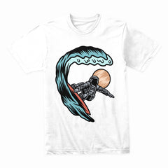 Nebula Surfer: Astral Barrel Ride Tee