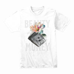 Currency & Charm – Beauty Meets Money Tee