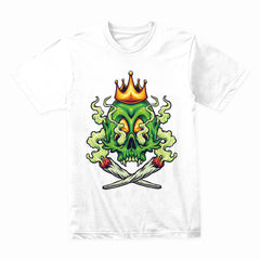 Crowned Skull Smoke Shirt