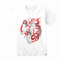 Flaming Viking Warrior Shirt