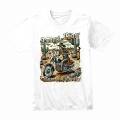 Desert Rider – Dust and Bones Biker Adventure T-Shirt
