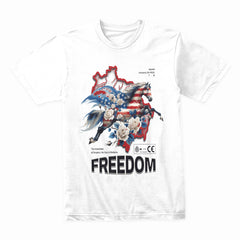 Freedom Patriotic Horse Shirt