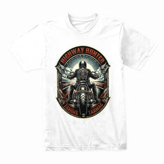 Highway Hunter – Taming the Tarmac Biker T-Shirt