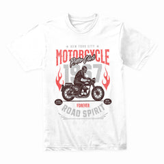 Motorcycle Rider Club – Road Spirit 1967 Vintage Biker T-Shirt