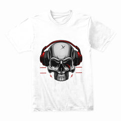 True DJs Headphones Skull Shirt